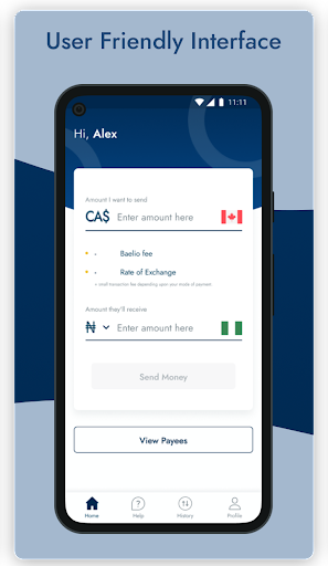 Baelio Send Money and Transfer