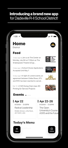 Android application Dadeville School District screenshort