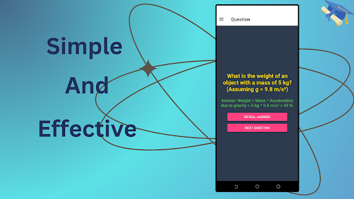 Android application Master Physics screenshort