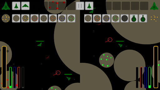 Android application 2 Player Space Battle screenshort