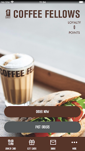 Android application Coffee Fellows screenshort