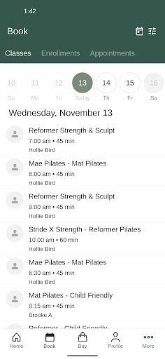 Mae Pilates Screenshot 2 - AppWisp.com