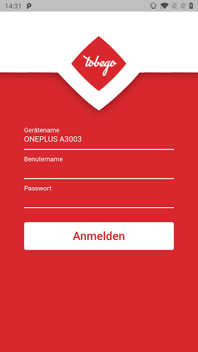Android application Tobego Partner screenshort