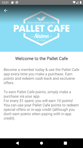 Pallet Cafe Screen 3