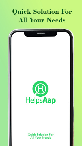 Android application HelpsAap screenshort