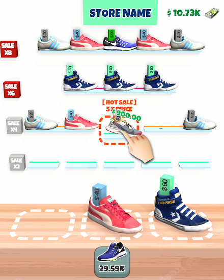 Mega Sneaker Store Screen 3