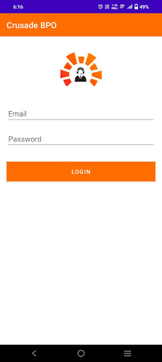 Android application Crusade BPO screenshort