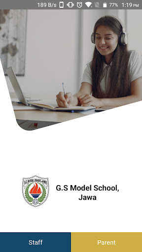 Android application GS Model School screenshort