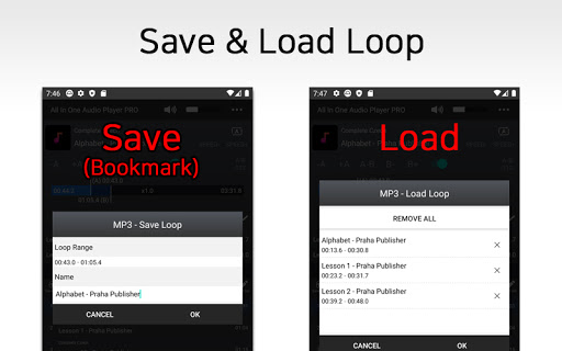 Loop Player Repeat Player Screen 3