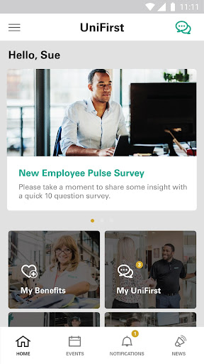 UniFirst Team Partners Screen 2
