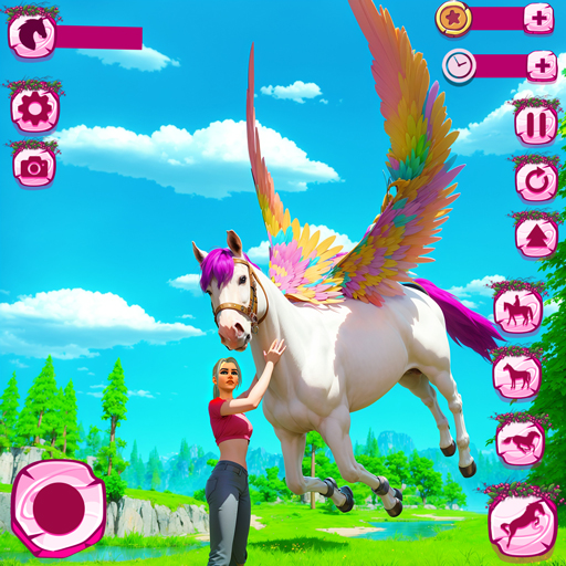 Download My Flying Unicorn Horse Game 1.37 Apk for android