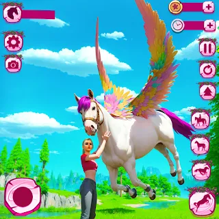 My Flying Unicorn Horse Game apk