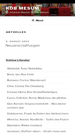 Bücherei Mesum Screen 3