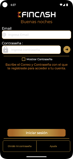 Fincash-Tu Dinero en tus manos Screen 3
