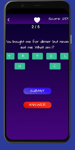 Riddles Screen 3