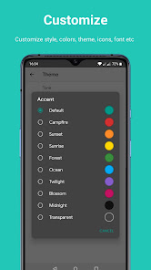 Captura de Pantalla 3 El icono del iniciador de mate android