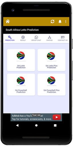 SA Lotto Prediction Screen 2
