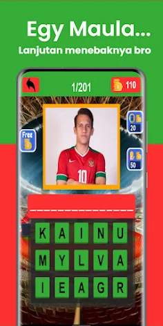 Tebak Pemain Sepakbola - Screenshot 4