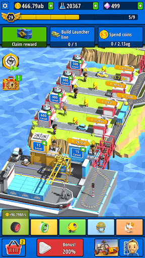 Idle Inventor - Factory Tycoon Mod + Apk(Unlimited Money/Cash) screenshots 1