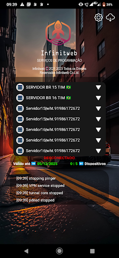 InfinitWeb Screen 2