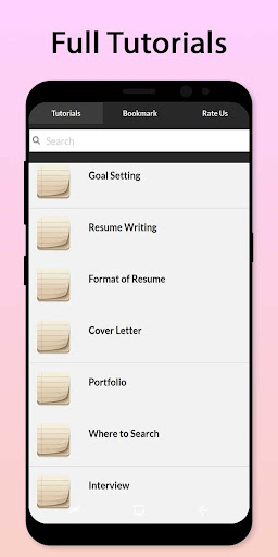 Easy Job Search Skills Tutoria Screen 2