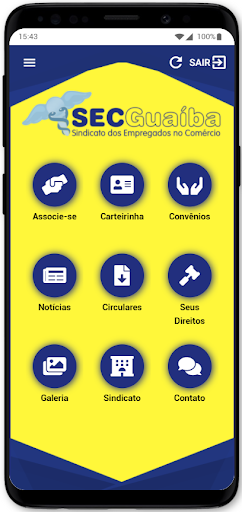 Android application SEC GUAÍBA screenshort