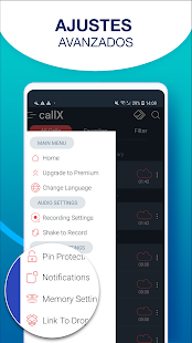 Grabador de llamadas - callX Screenshot
