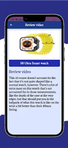S8 Ultra Smart watch Guide