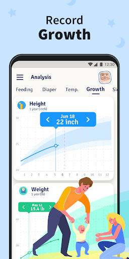 Baby Tracker, Feeding, Diaper Changing for Newborn 1.0.10 Screenshots 13
