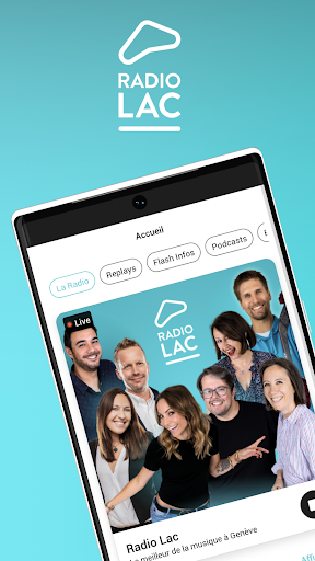 Android application Radio Lac screenshort