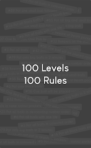 Pool Mania - 100 Rules