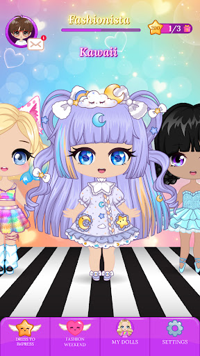 Chibi Dress Up Beauty Salon 1