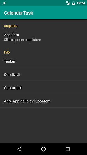 Anteprima dell'app