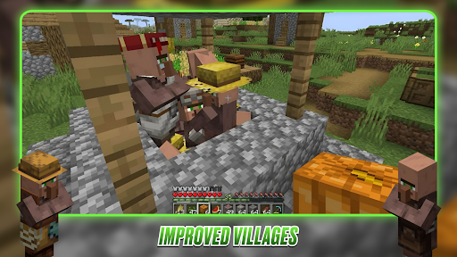 Villagers & Pillagers Mincraft Screen 3