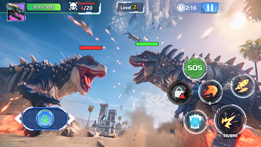 Jurassic Mech: Dinosaur Battle