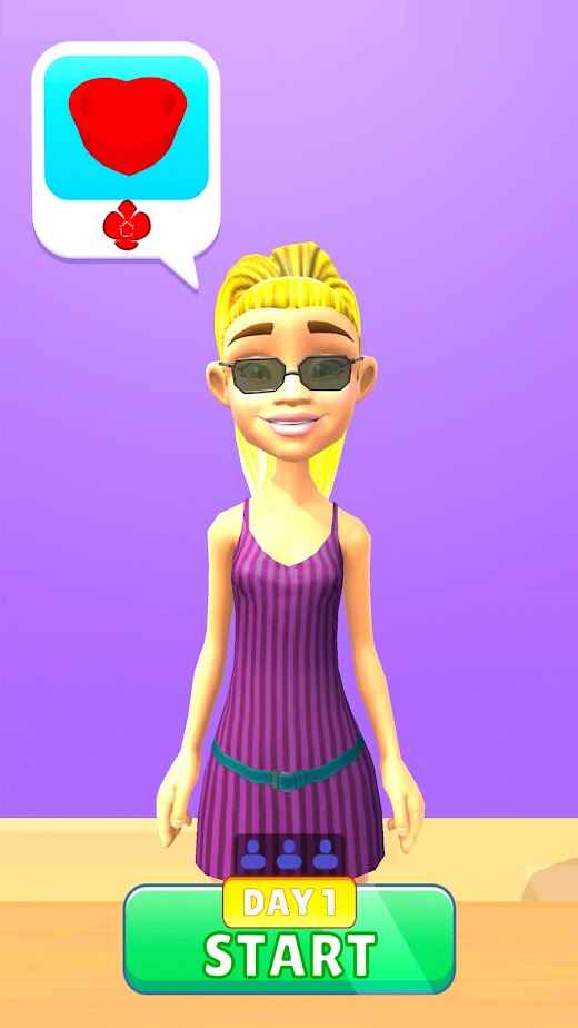 Android application Florist Shop 3D screenshot