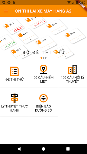 Ôn thi lái xe mô tô hạng A2 Screen 2