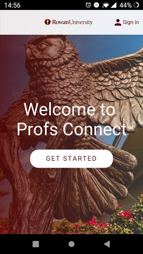 Android application Profs Connect screenshort