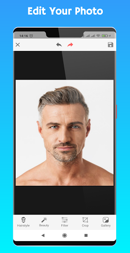 Men Hairstyle Photo Editor Screen 2