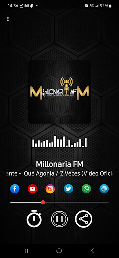 Millonaria FM Screen 3