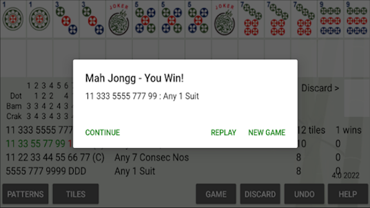 American Mahjong Practice 2023