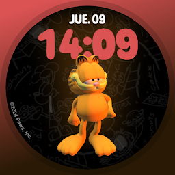 Garfield Rules - 3D Watch Face сүрөтчөсү