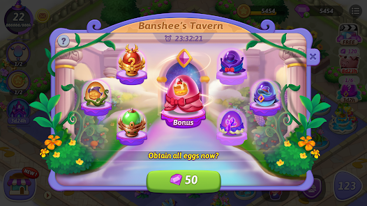 Merge Witches Match Puzzles v4.40.0 MOD (Free Shopping) APK