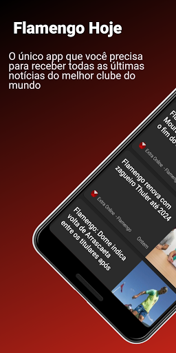 Flamengo Hoje Screenshot 1 - AppWisp.com