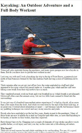 How to Do Kayaking Exercises Screen 3