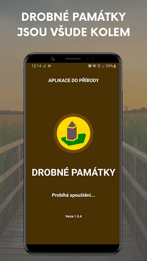 Android application Drobné památky screenshort