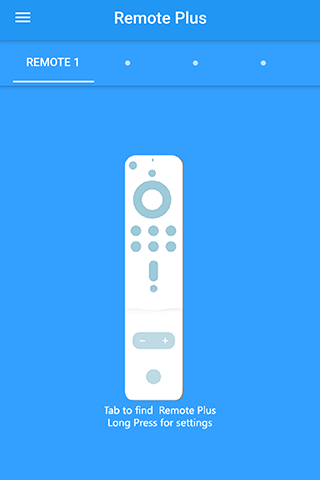 Android application Remote Plus screenshort