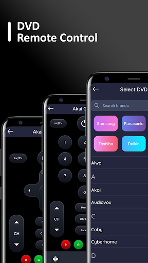 DVD Player Remote Screen 3