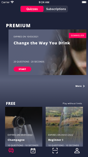 Android application GluGluWine screenshort