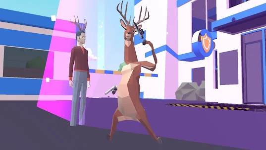 Epic Deer Simulator In City